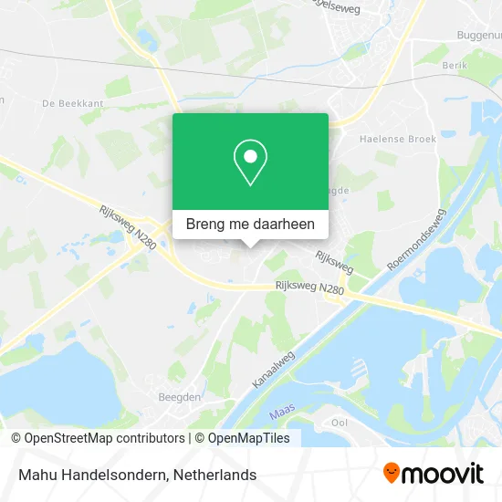 Mahu Handelsondern kaart