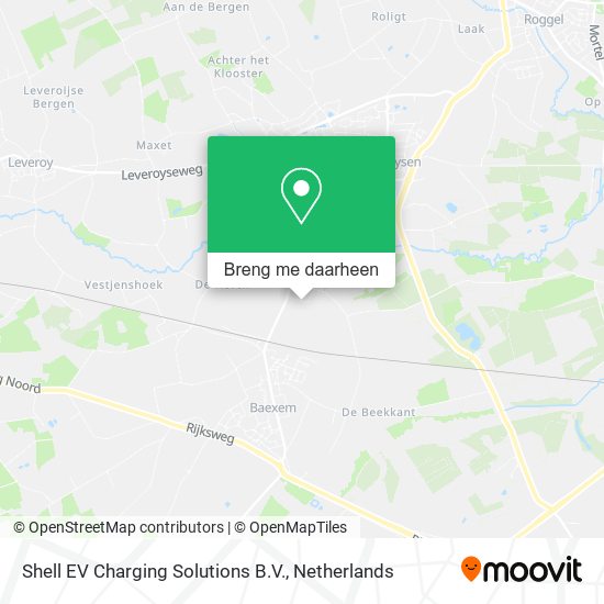 Shell EV Charging Solutions B.V. kaart