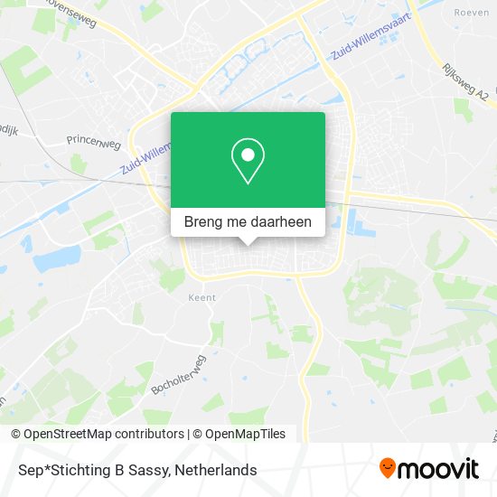 Sep*Stichting B Sassy kaart