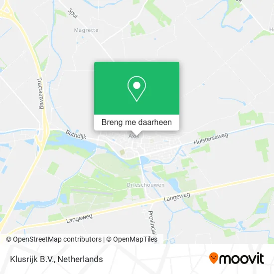Klusrijk B.V. kaart
