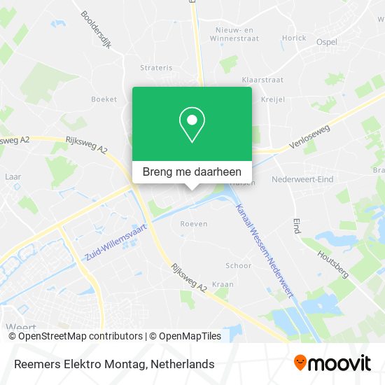 Reemers Elektro Montag kaart