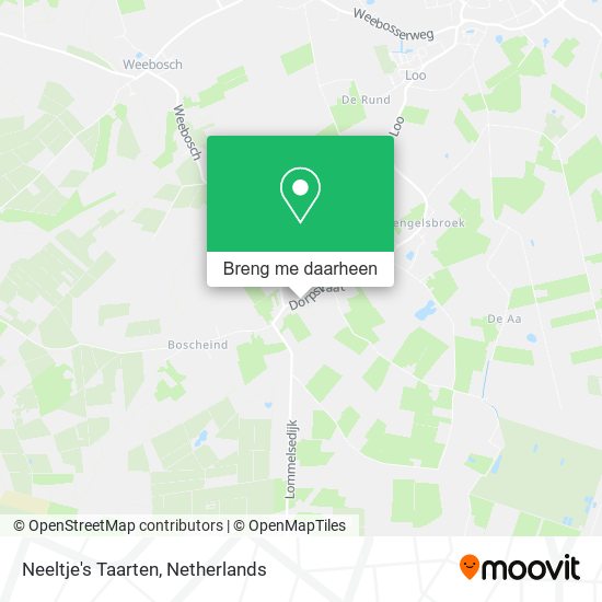 Neeltje's Taarten kaart