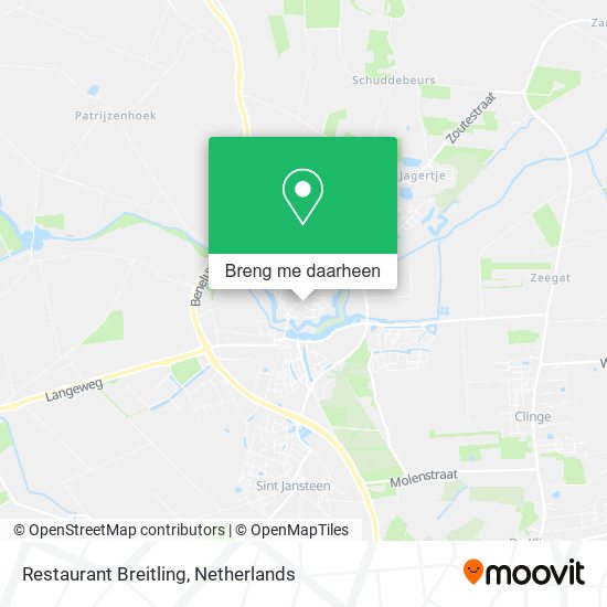 Restaurant Breitling kaart