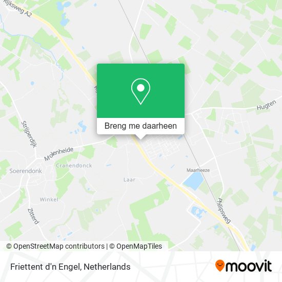 Friettent d'n Engel kaart
