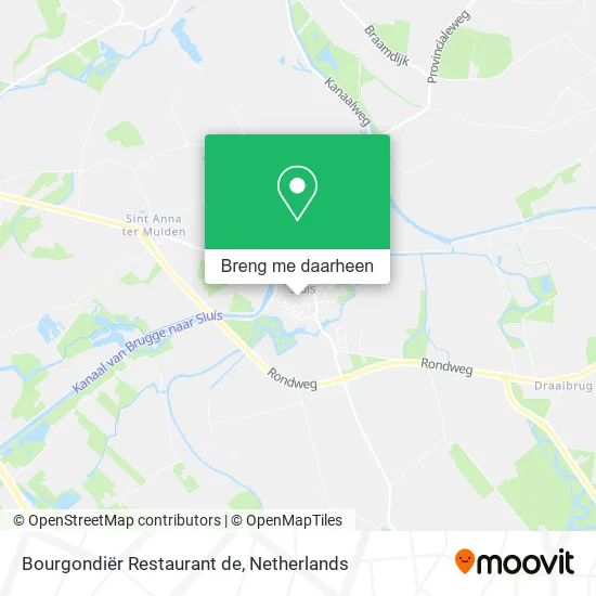 Bourgondiër Restaurant de kaart