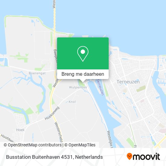 Busstation Buitenhaven 4531 kaart
