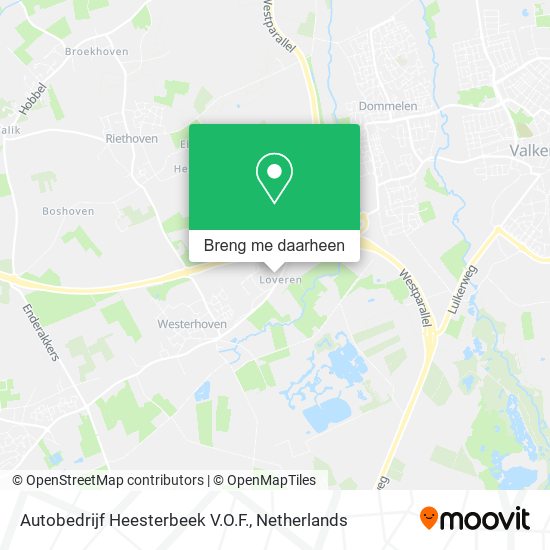 Autobedrijf Heesterbeek V.O.F. kaart