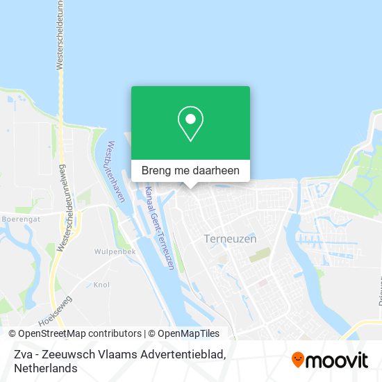 Zva - Zeeuwsch Vlaams Advertentieblad kaart