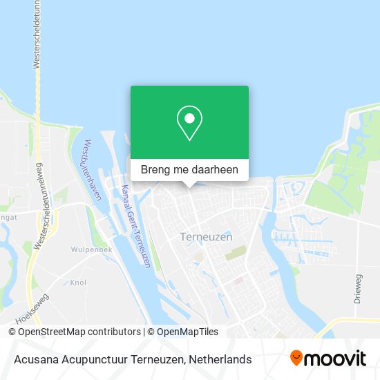 Acusana Acupunctuur Terneuzen kaart