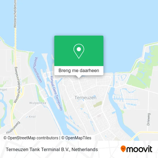 Terneuzen Tank Terminal B.V. kaart
