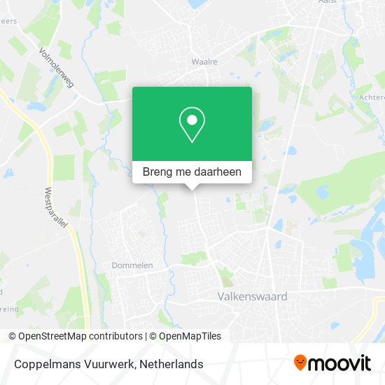 Coppelmans Vuurwerk kaart