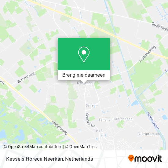 Kessels Horeca Neerkan kaart