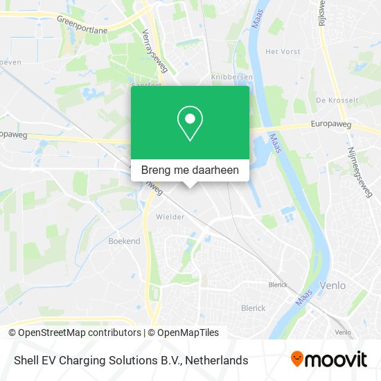 Shell EV Charging Solutions B.V. kaart