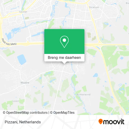 Pizzani kaart