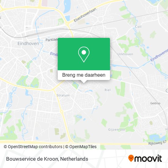 Bouwservice de Kroon kaart