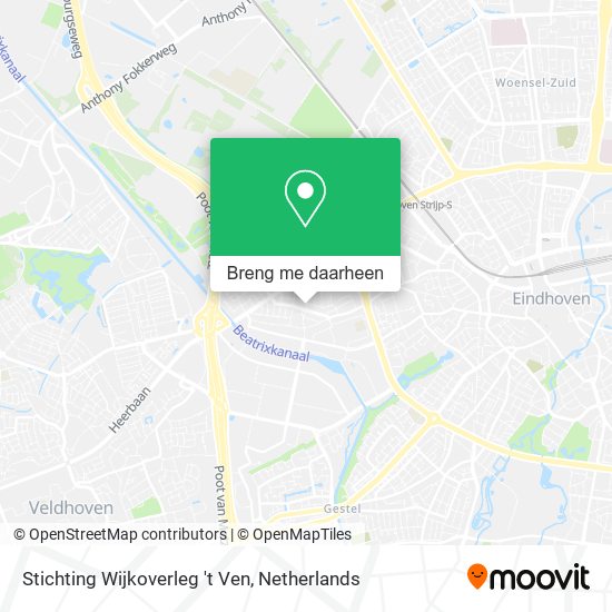 Stichting Wijkoverleg 't Ven kaart