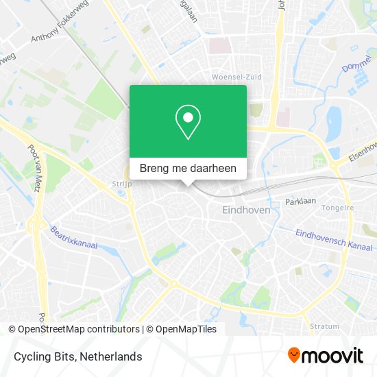Cycling Bits kaart
