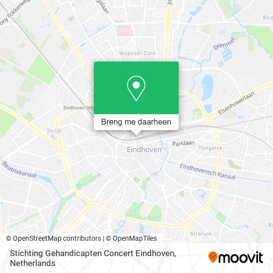 Stichting Gehandicapten Concert Eindhoven kaart