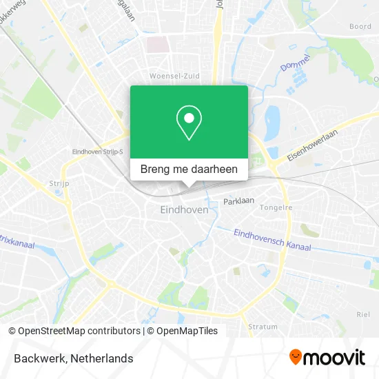 Backwerk kaart