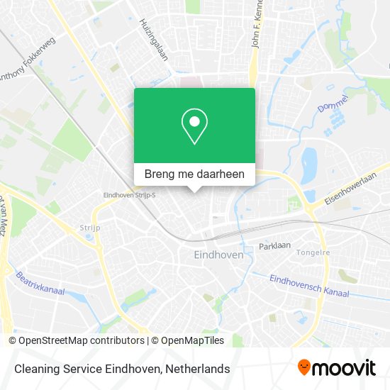 Cleaning Service Eindhoven kaart