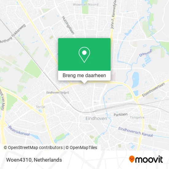 Woen4310 kaart