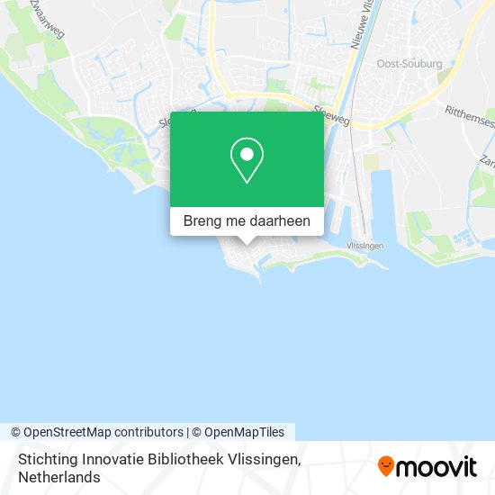 Stichting Innovatie Bibliotheek Vlissingen kaart