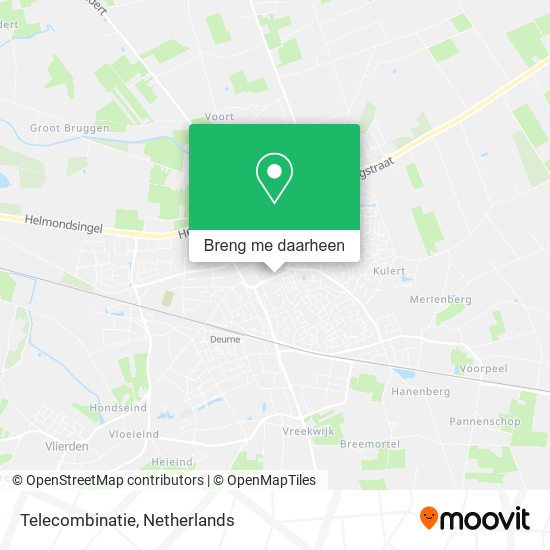 Telecombinatie kaart