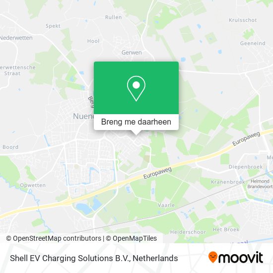 Shell EV Charging Solutions B.V. kaart