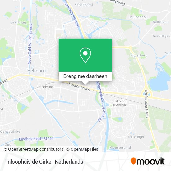 Inloophuis de Cirkel kaart