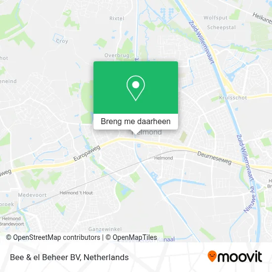 Bee & el Beheer BV kaart