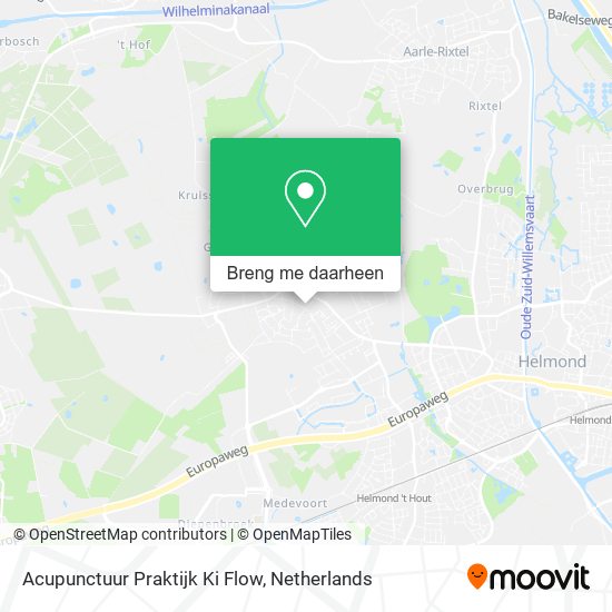 Acupunctuur Praktijk Ki Flow kaart
