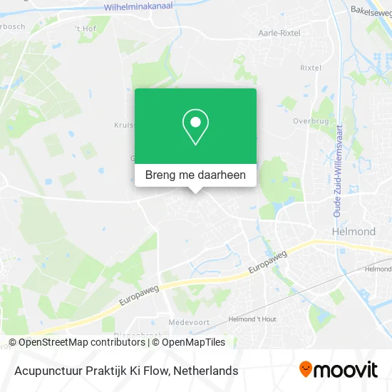 Acupunctuur Praktijk Ki Flow kaart