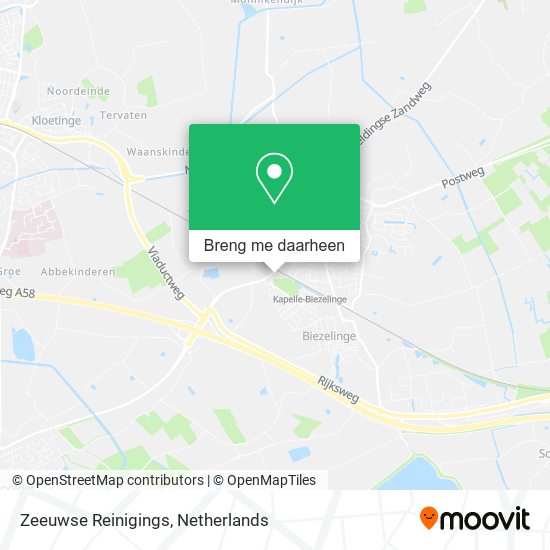 Zeeuwse Reinigings kaart