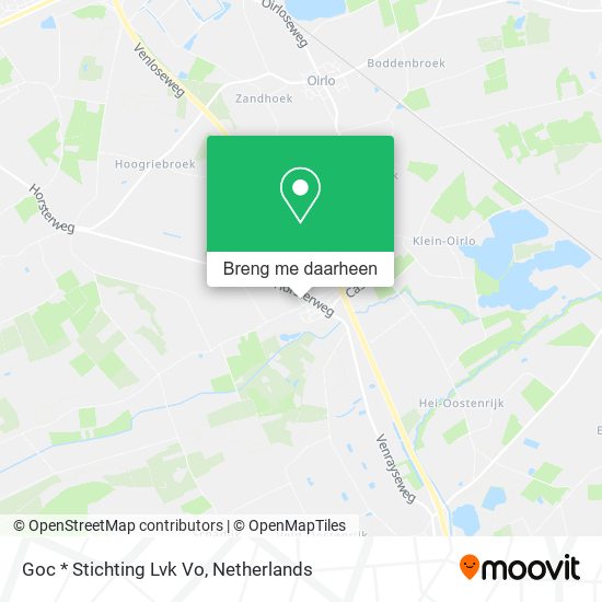 Goc * Stichting Lvk Vo kaart