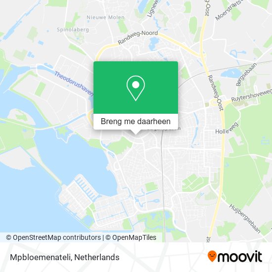 Mpbloemenateli kaart