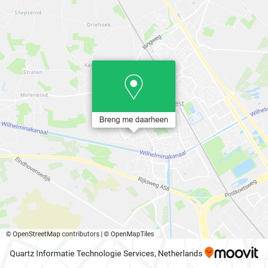 Quartz Informatie Technologie Services kaart