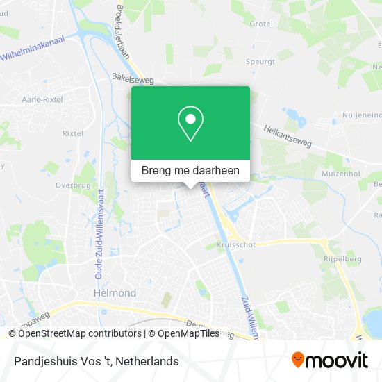 Pandjeshuis Vos 't kaart