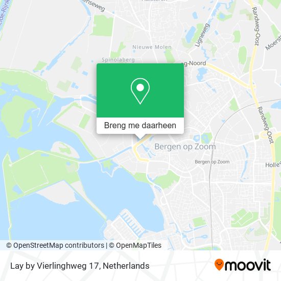 Lay by Vierlinghweg 17 kaart