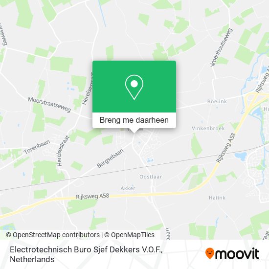 Electrotechnisch Buro Sjef Dekkers V.O.F. kaart