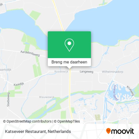 Katseveer Restaurant kaart