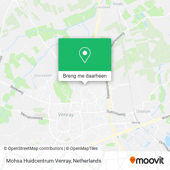 Mohsa Huidcentrum Venray kaart