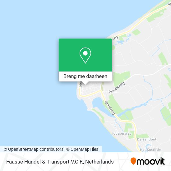 Faasse Handel & Transport V.O.F. kaart