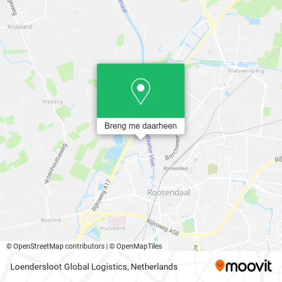 Loendersloot Global Logistics kaart