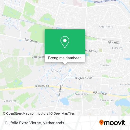 Olijfolie Extra Vierge kaart