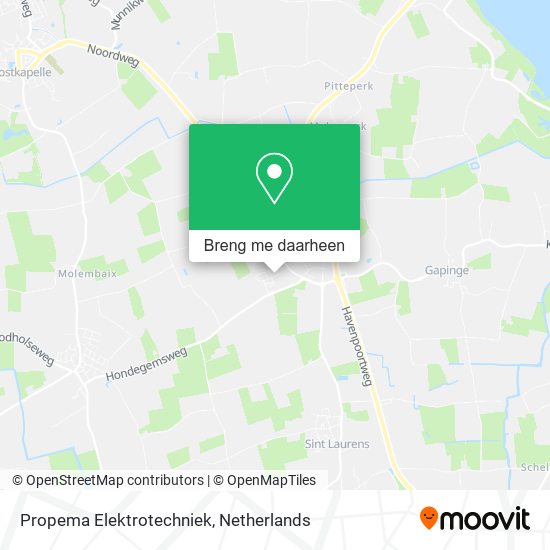 Propema Elektrotechniek kaart