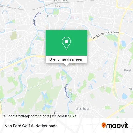 Van Eerd Golf & kaart