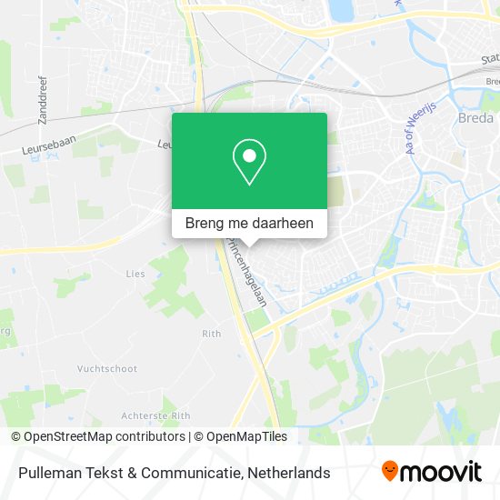 Pulleman Tekst & Communicatie kaart