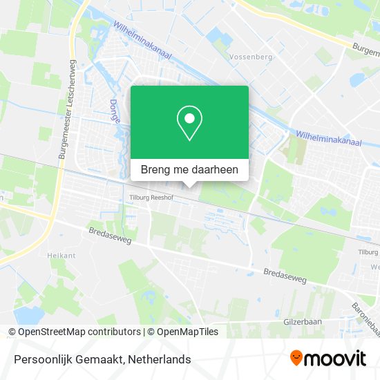 Persoonlijk Gemaakt kaart