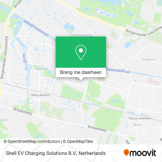 Shell EV Charging Solutions B.V. kaart