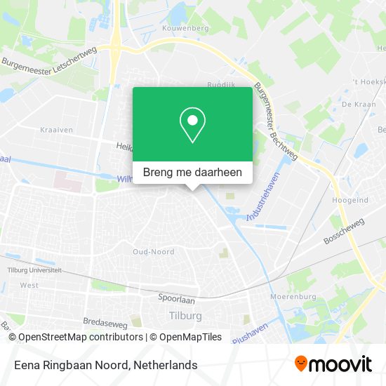 Eena Ringbaan Noord kaart